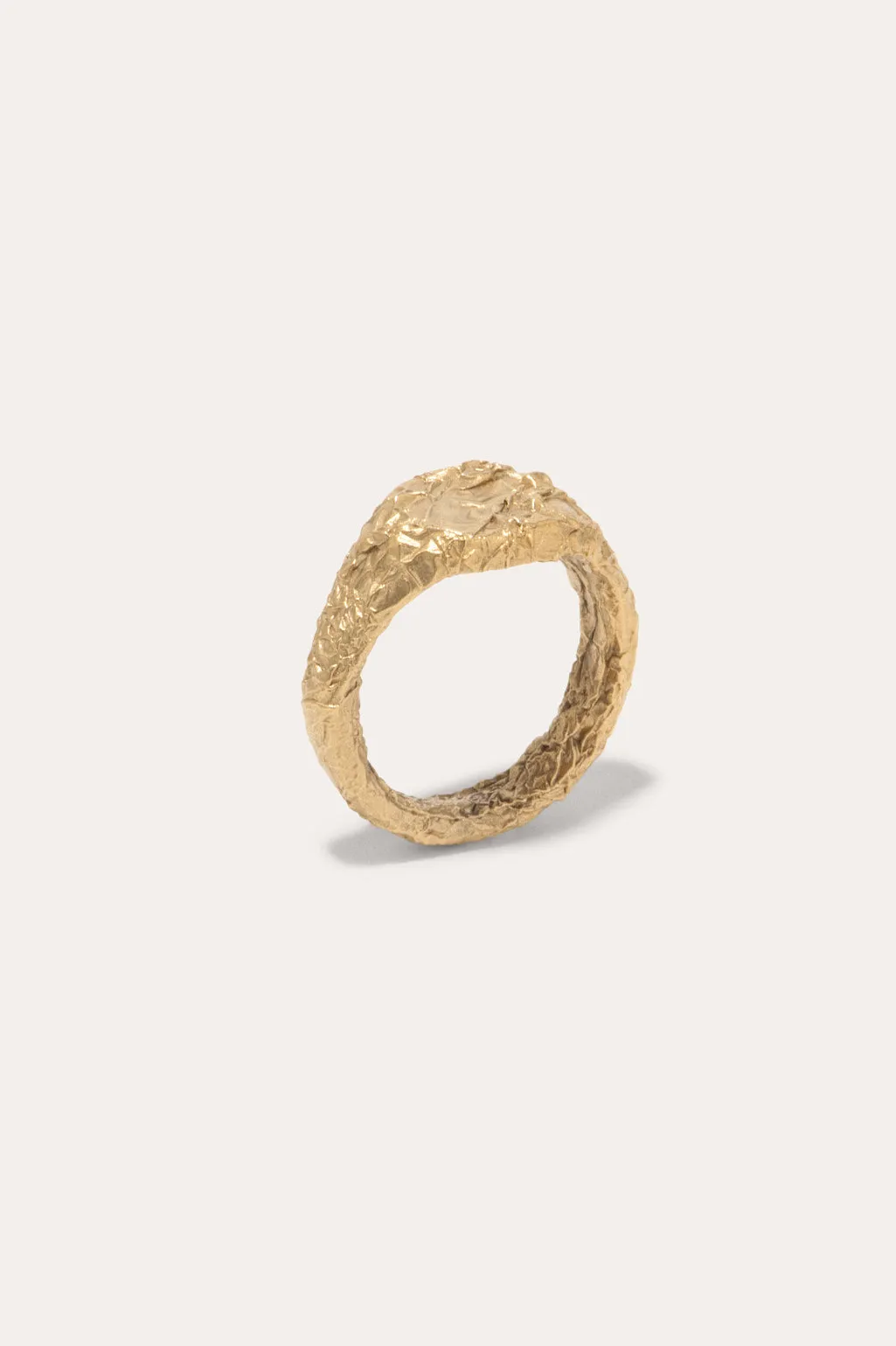 Foil - Recycled Gold Vermeil Ring