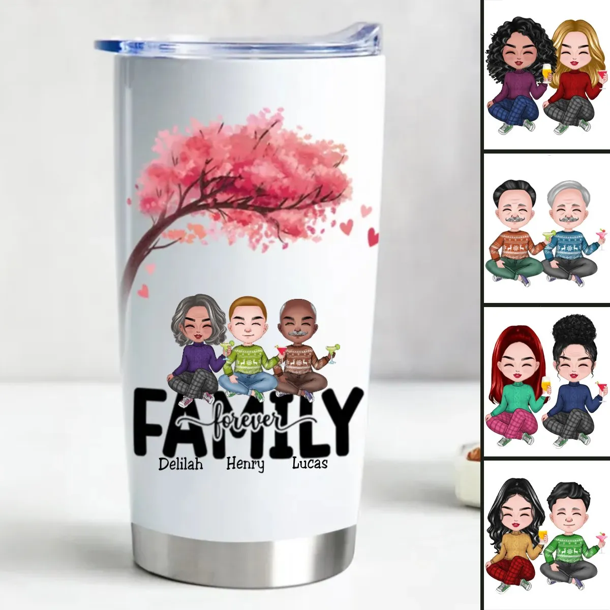 Forever Family 20oz - Custom Insulated Tumbler