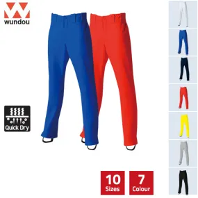 Full-Length Straight baseball Trousers