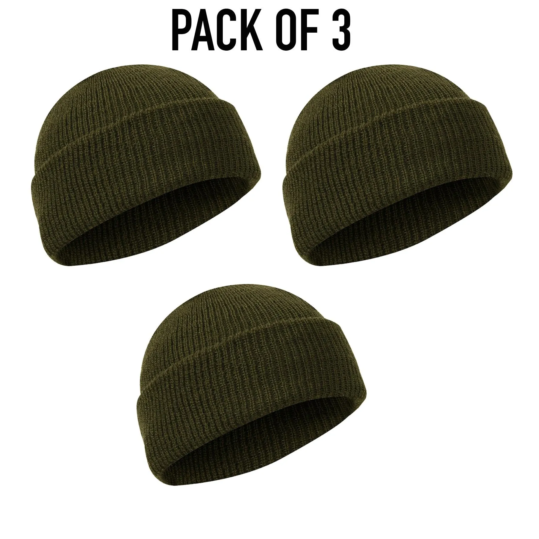 Genuine Wool Watch Cap