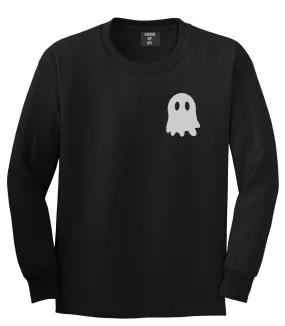 Ghost Chest Mens Long Sleeve T-Shirt