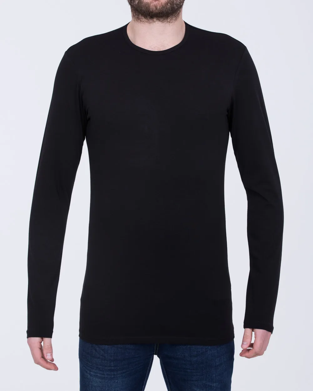 Girav London Long Sleeve Extra Tall T-Shirt (black)