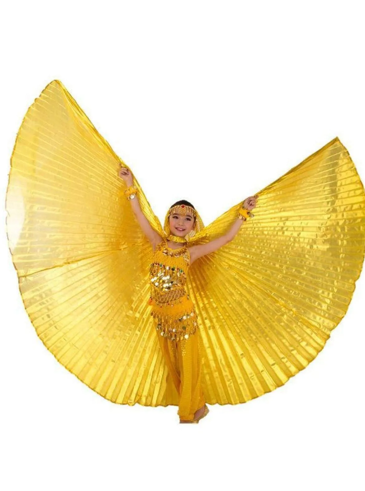 Girls Belly Dancer Winged Cape