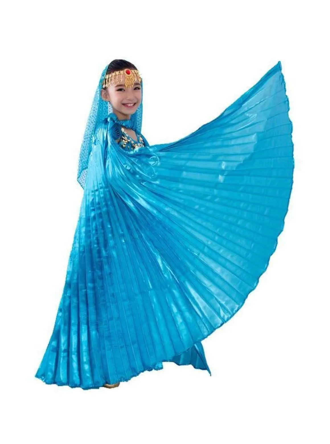 Girls Belly Dancer Winged Cape