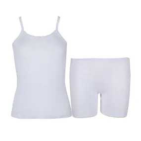 GIRLS UNDERWEAR VEST & SHORT 2 PIECES SET