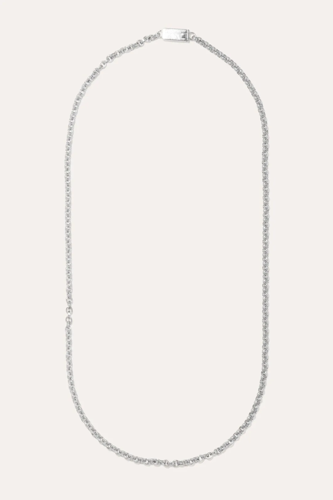 H21 - Platinum Plated Sterling Silver Necklace