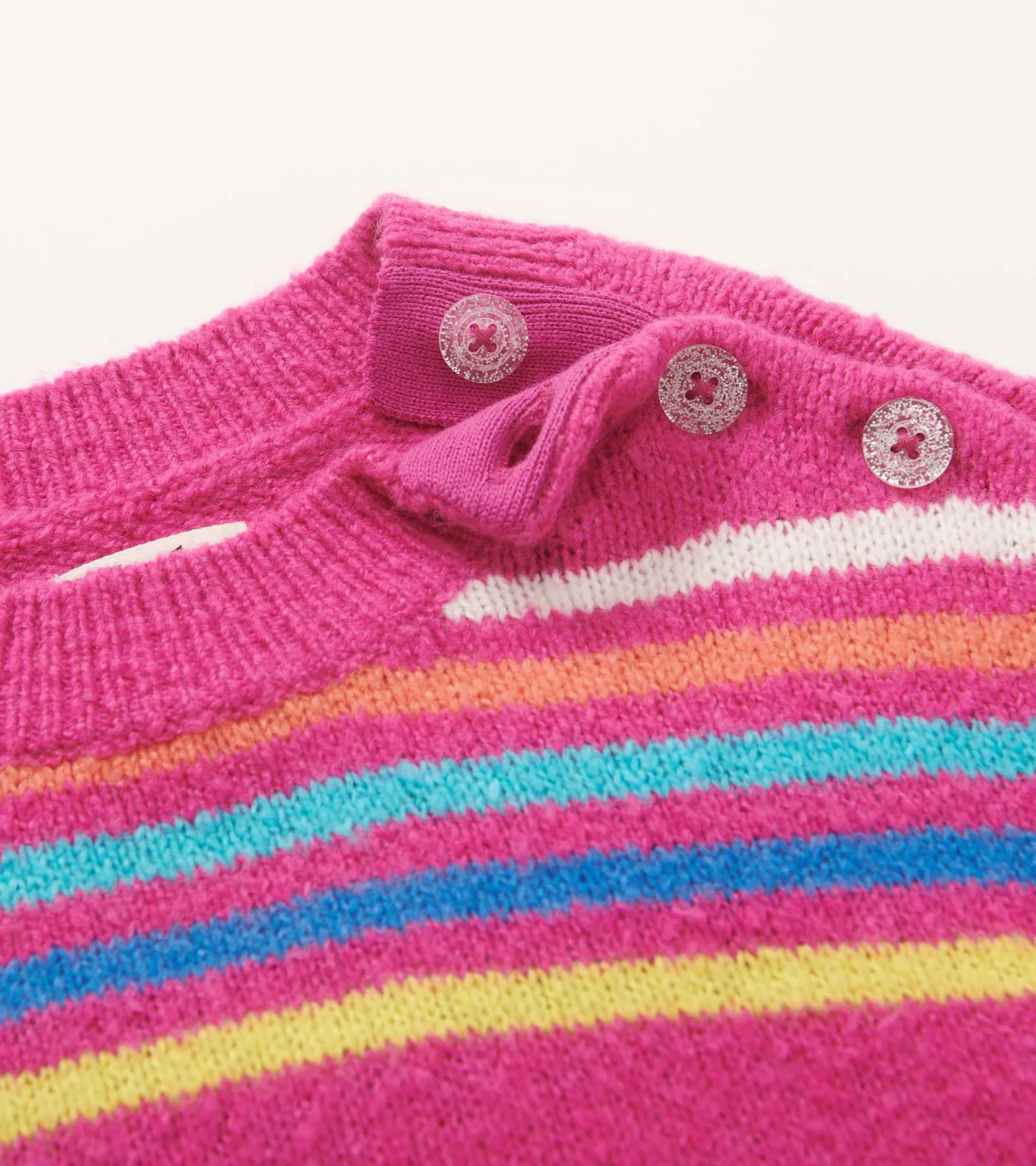 Hatley Rainbow Stripe Chunky Sweater Tunic