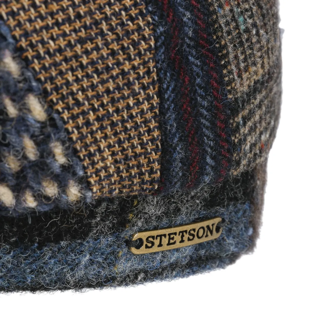 Hatteras Classic Patchwork Flat Cap by Stetson