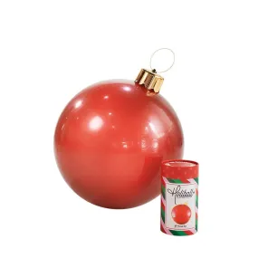 Holiball® - The Inflatable Ornament (18" Vintage Red)