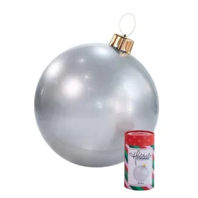 Holiball® - The Inflatable Ornament (30" Silver)