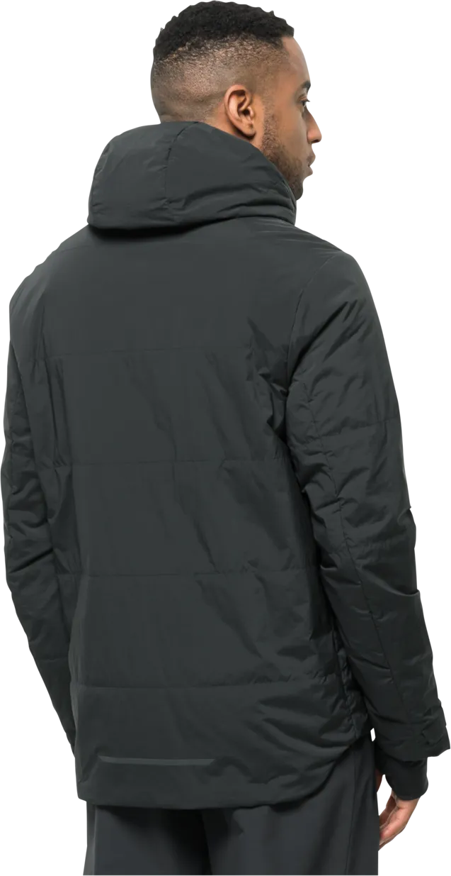 Jack Wolfskin Men&#x27;s Bike Commute Insulated Jacket Phantom | Buy Jack Wolfskin Men&#x27;s Bike Commute Insulated Jacket Phantom here | Outnorth