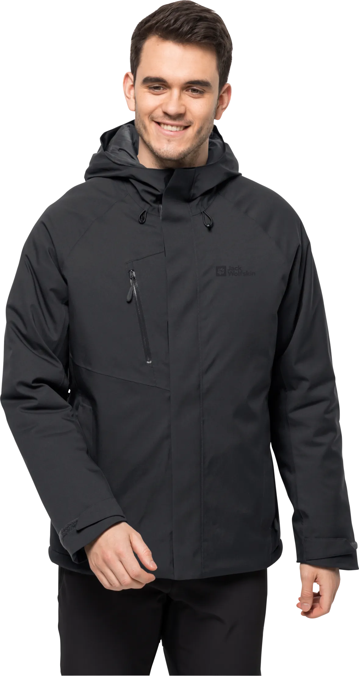 Jack Wolfskin Men&#x27;s Troposphere Insulated Jacket Black | Buy Jack Wolfskin Men&#x27;s Troposphere Insulated Jacket Black here | Outnorth