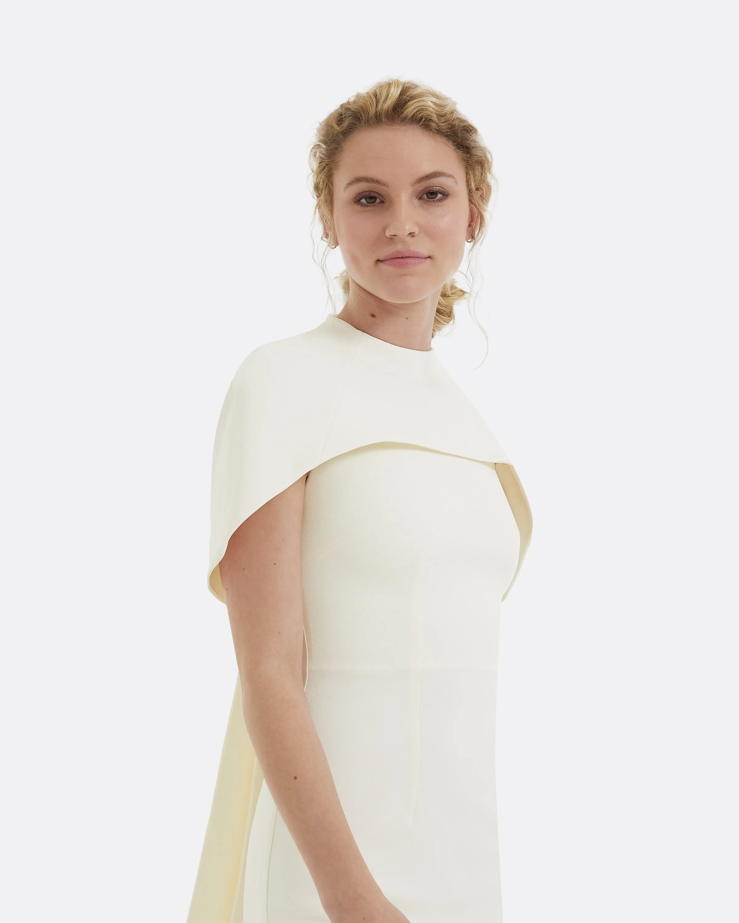 Kalika Ivory Midi Dress