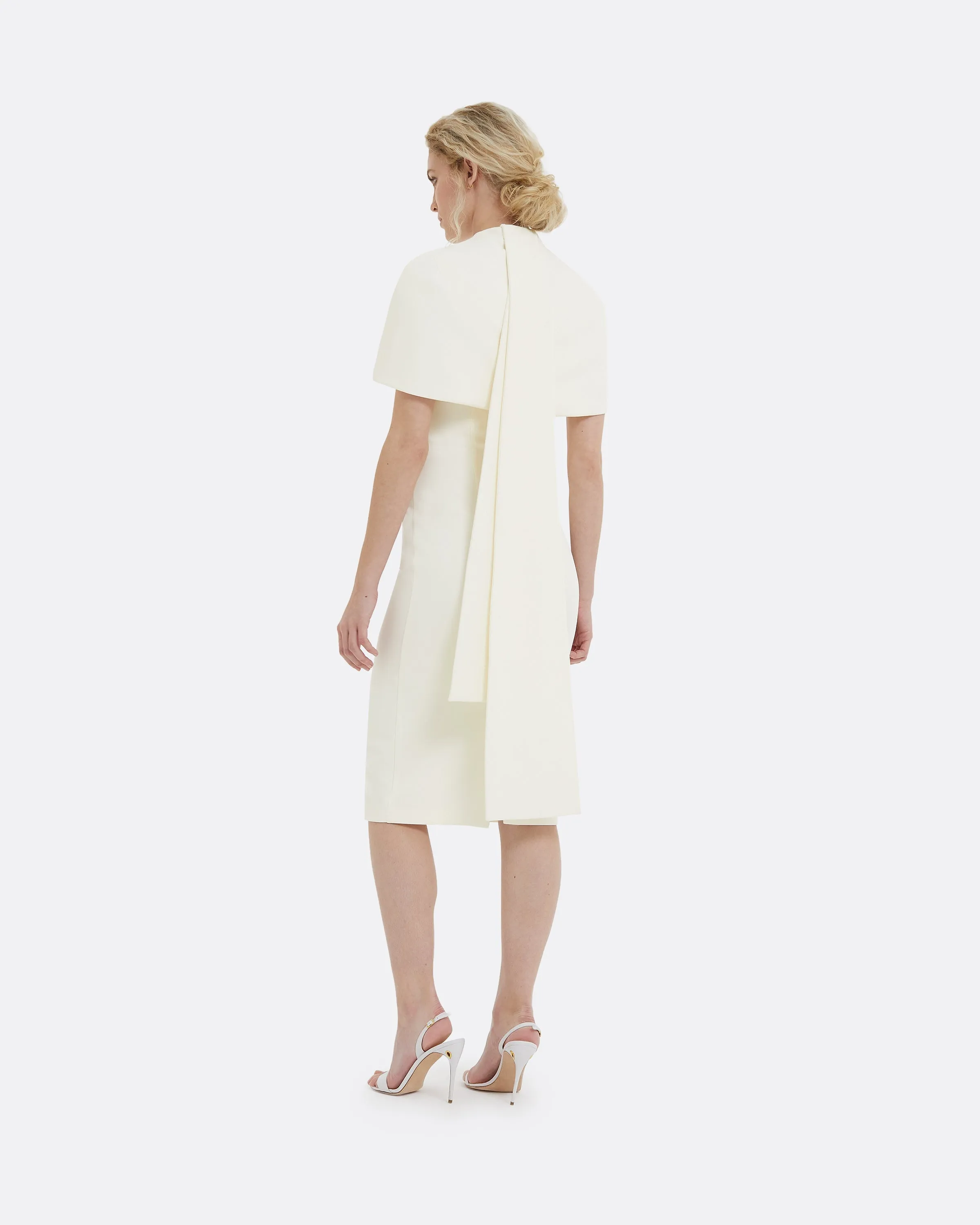 Kalika Ivory Midi Dress