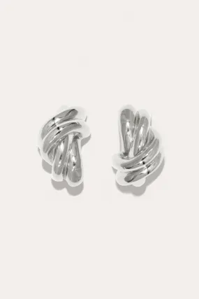 Kettle - Recycled Silver Earrings