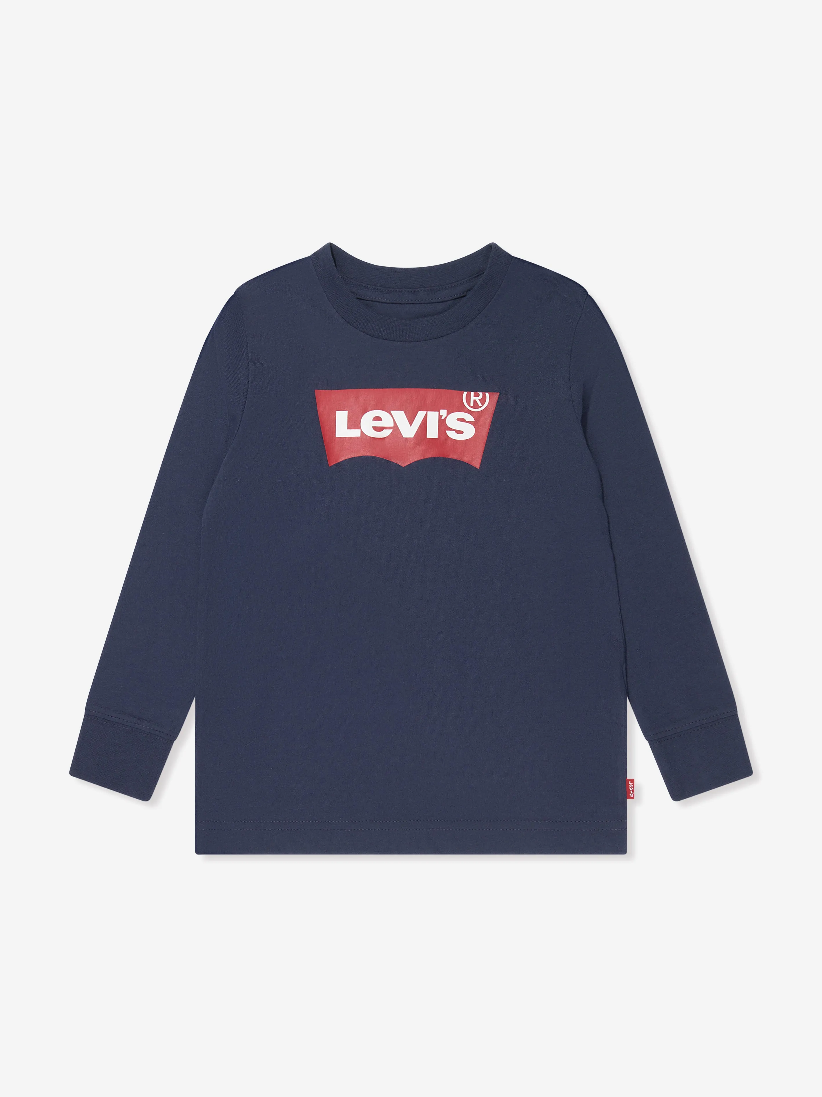 Levi's Wear Boys Cotton Long Sleeve Logo T-Shirt