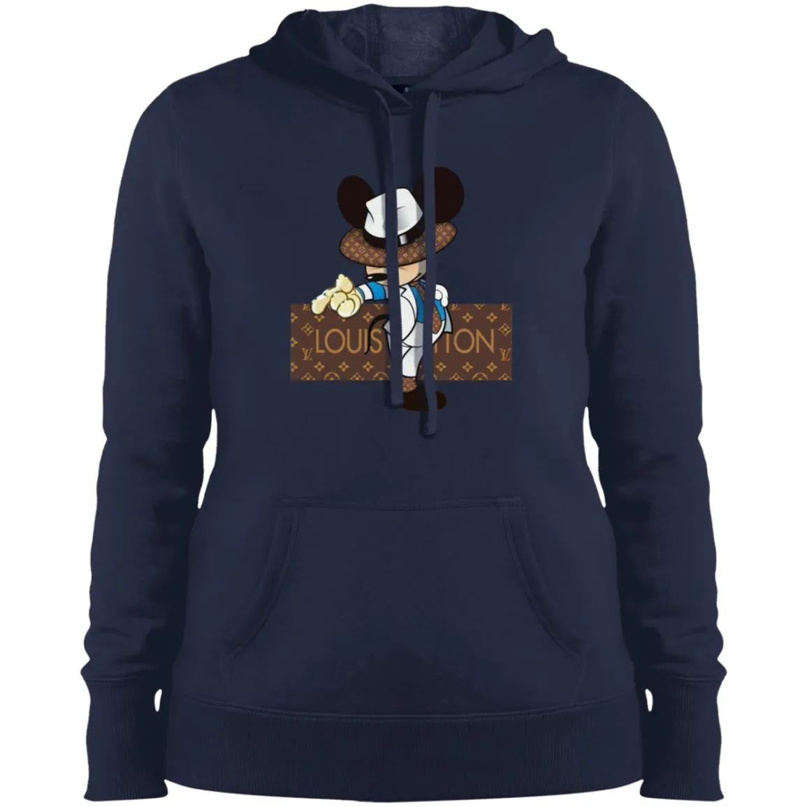 Louis Vuitton Mickey Dance Tshirt Women Hooded Sweatshirt