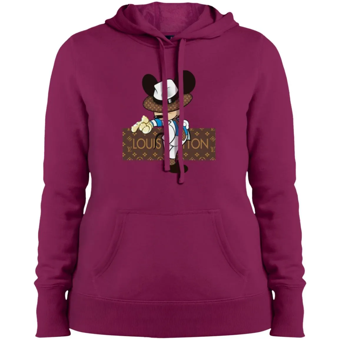 Louis Vuitton Mickey Dance Tshirt Women Hooded Sweatshirt