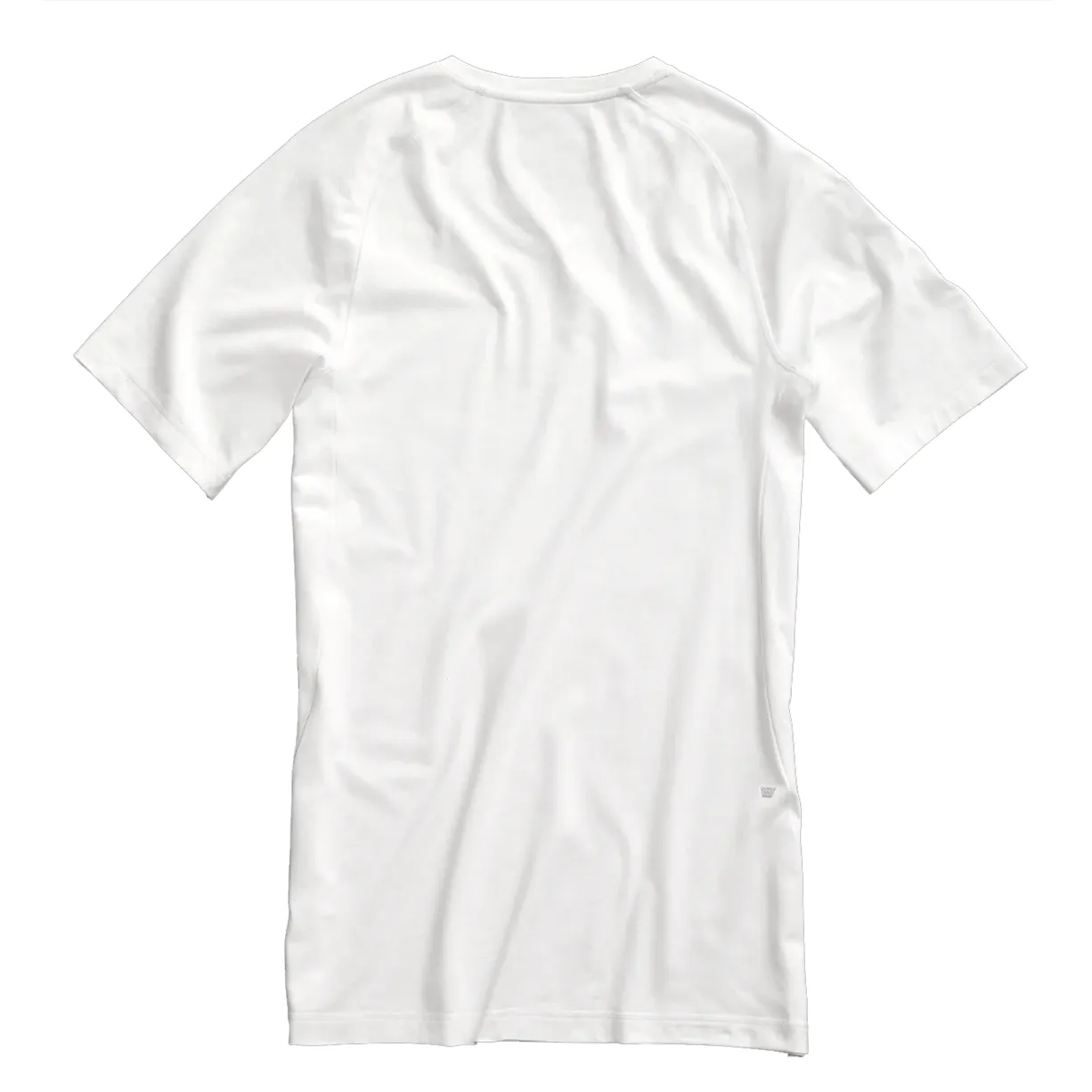 Mack Weldon - "18-Hour Jersey" Crew Neck Undershirt in Bright White