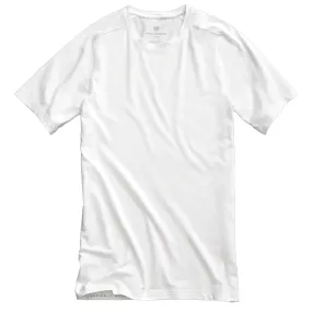 Mack Weldon - "18-Hour Jersey" Crew Neck Undershirt in Bright White