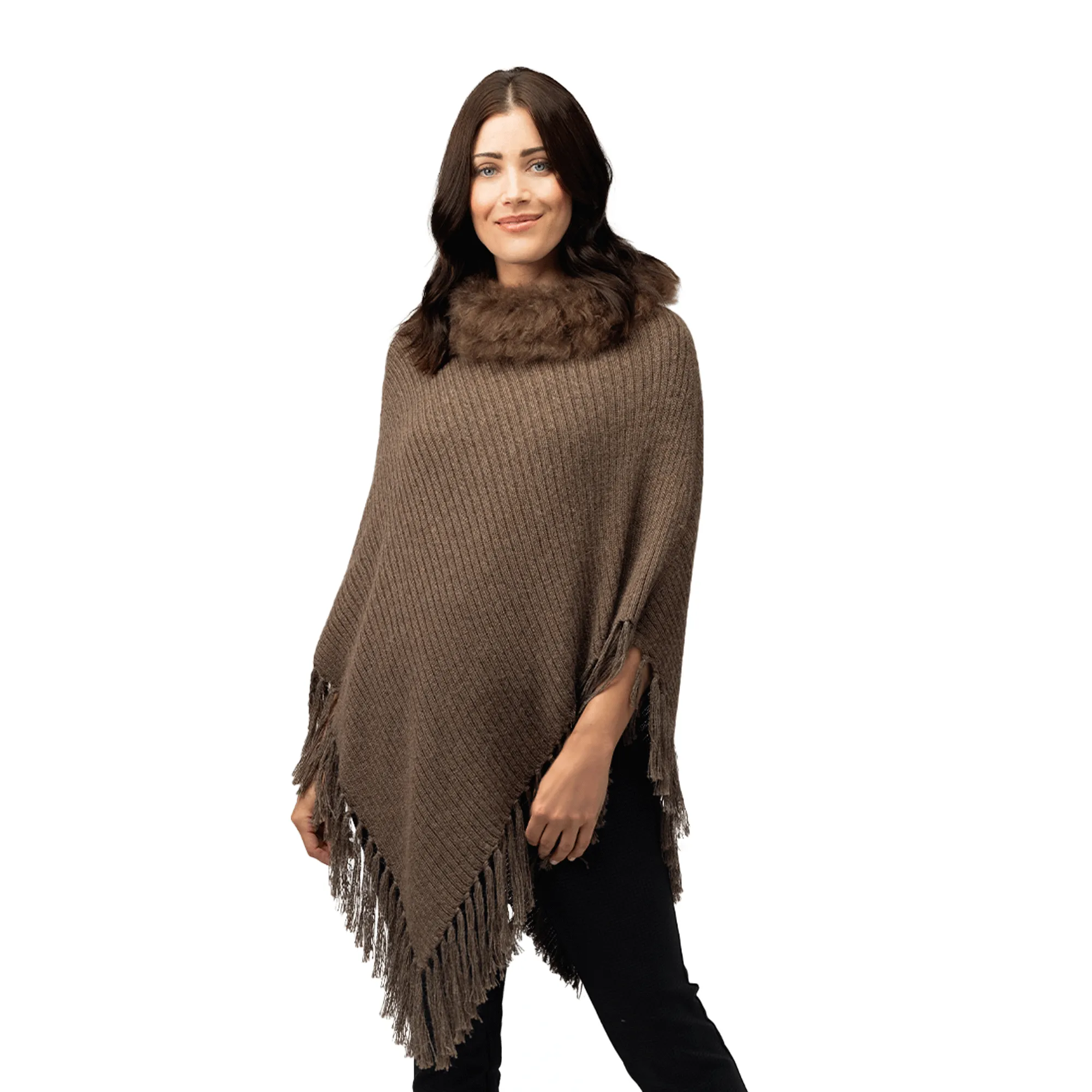 Maria Fur Poncho