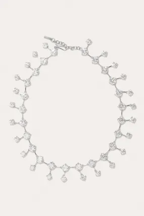 Memory Lane - Zirconia and Recycled Silver Necklace