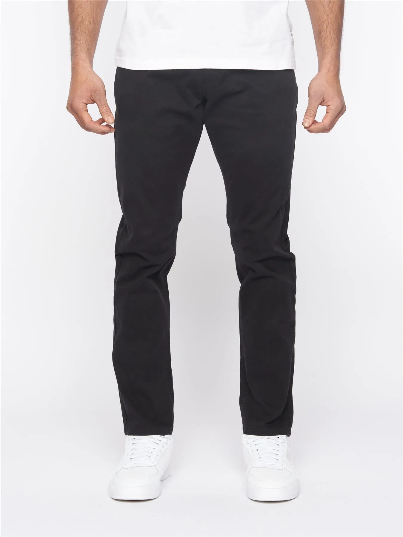 Mens Moretor Chinos Black