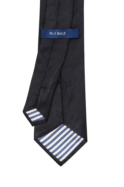 M.J. Bale - Mauricio Tie - Plain - Midnight