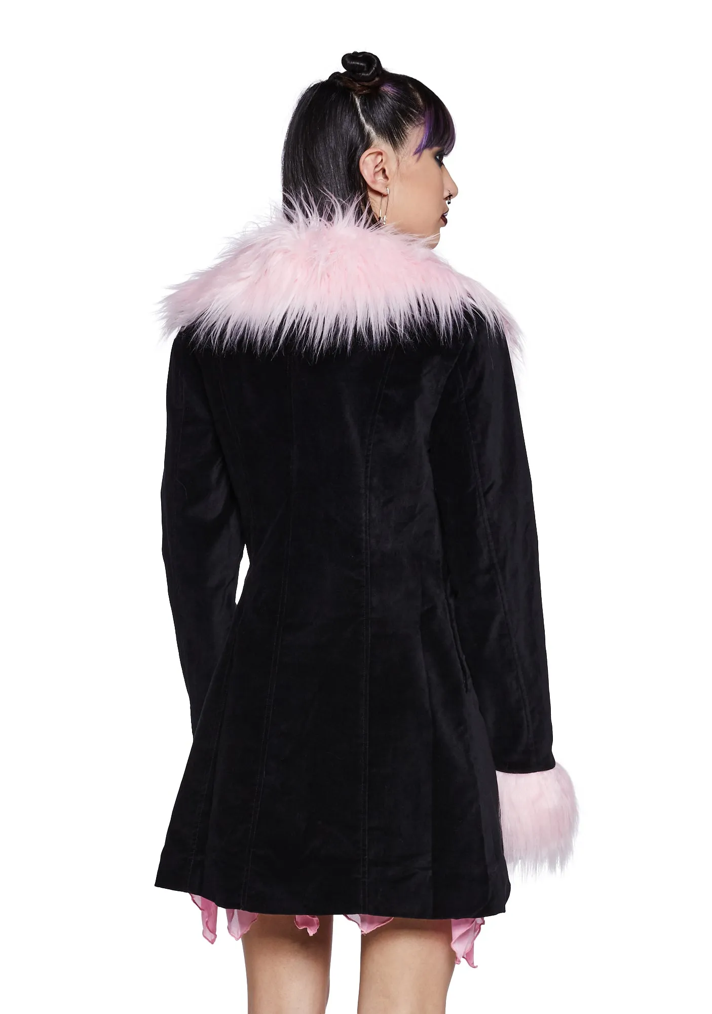 Morbid Beauty Velveteen Coat