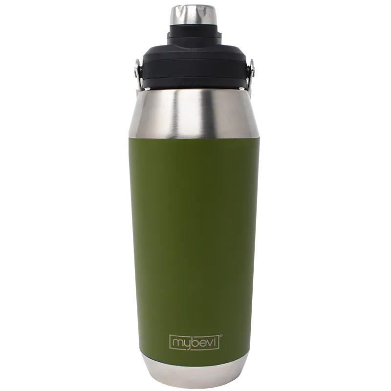 MyBevi Vintage Insulated Water Bottle 32 oz - Customizable