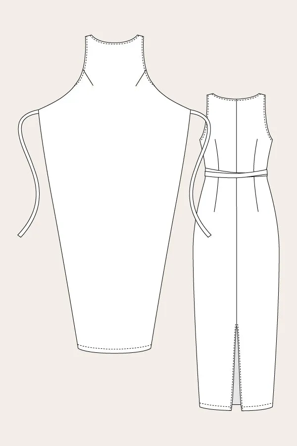 Named Clothing - KIELO Wrap Dress and Jumpsuit Sewing Pattern