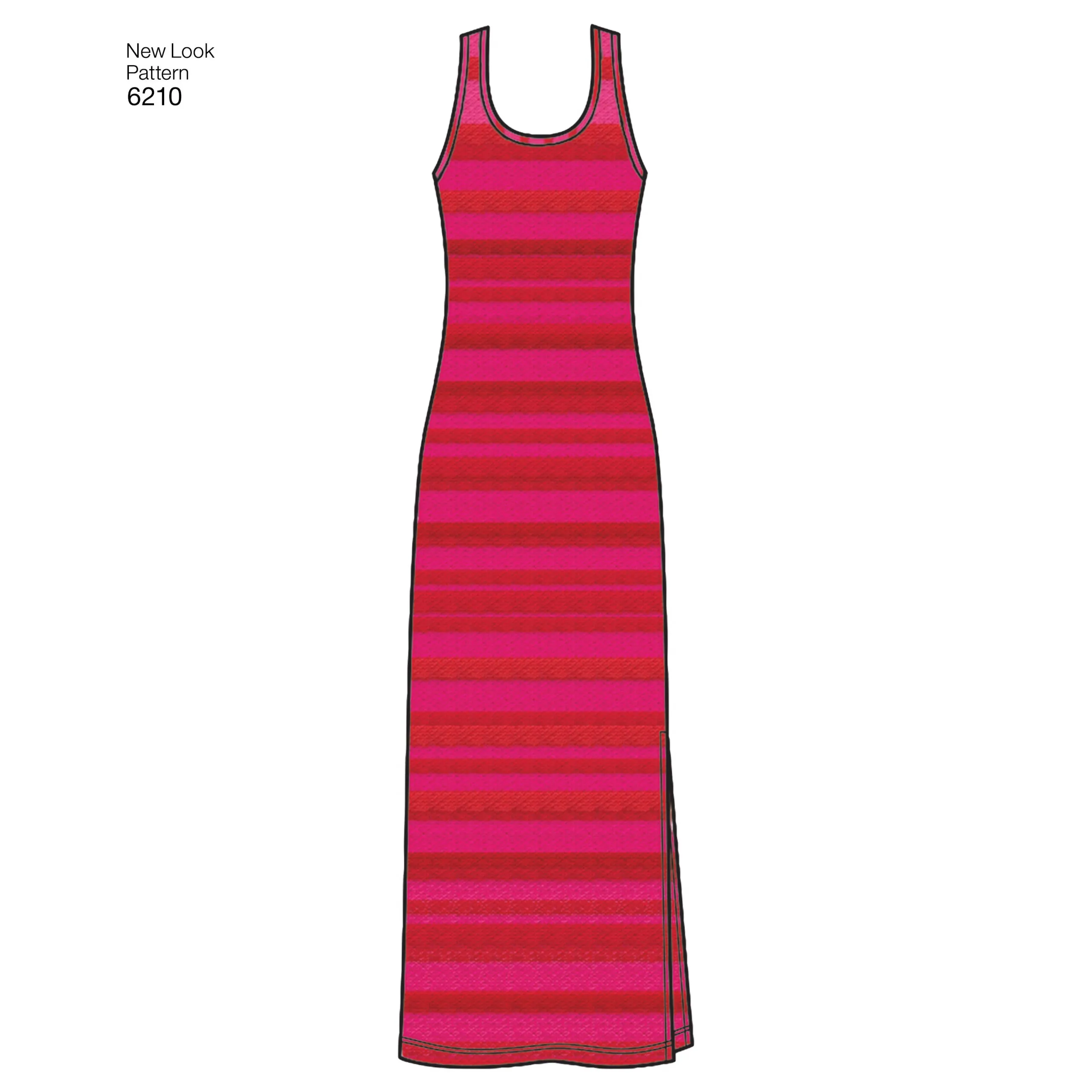 NL6210 Misses' Knit Dress in Two Lengths