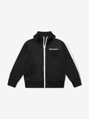 Palm Angels Boys Track Jacket in Black