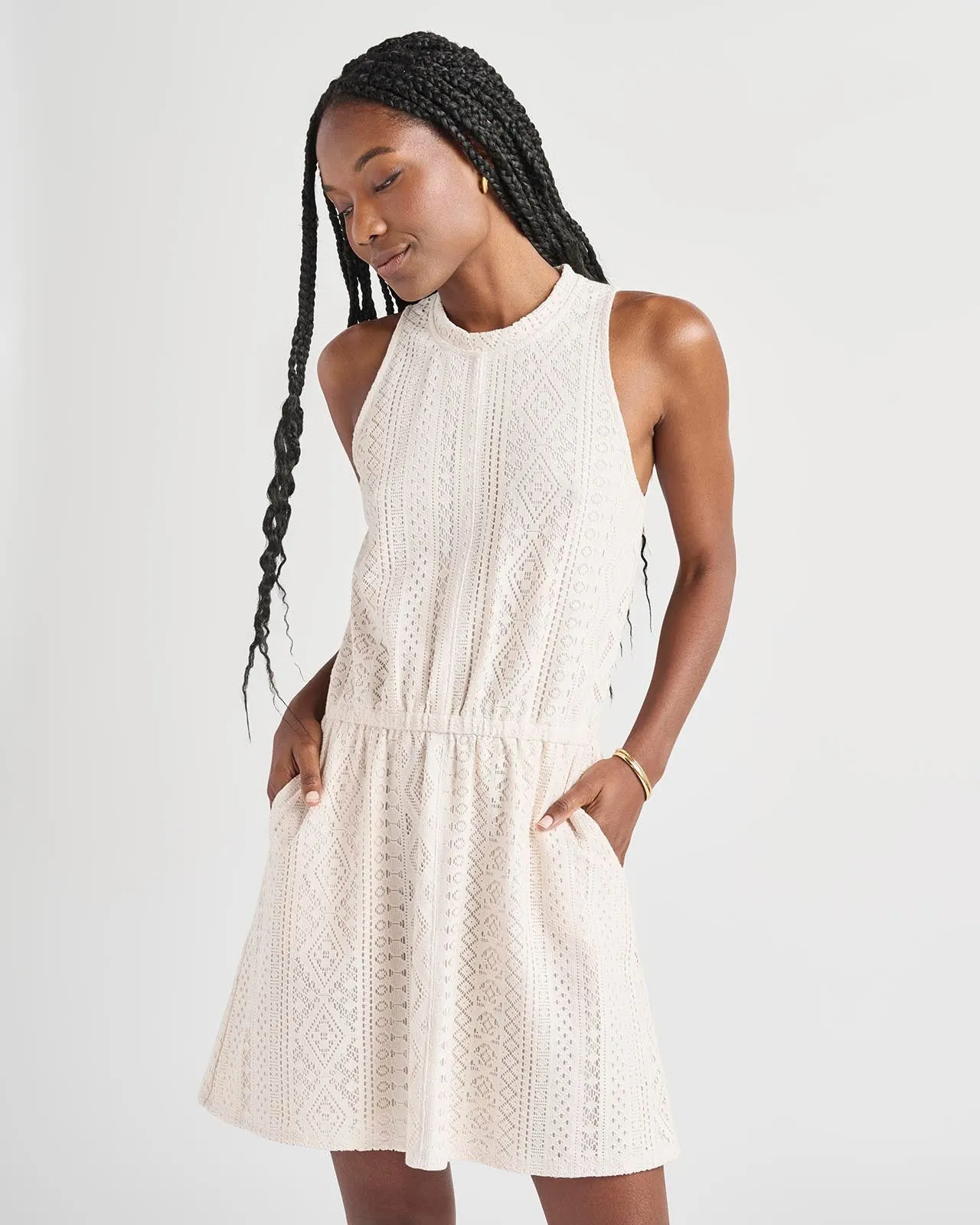 Paola Crochet Dress