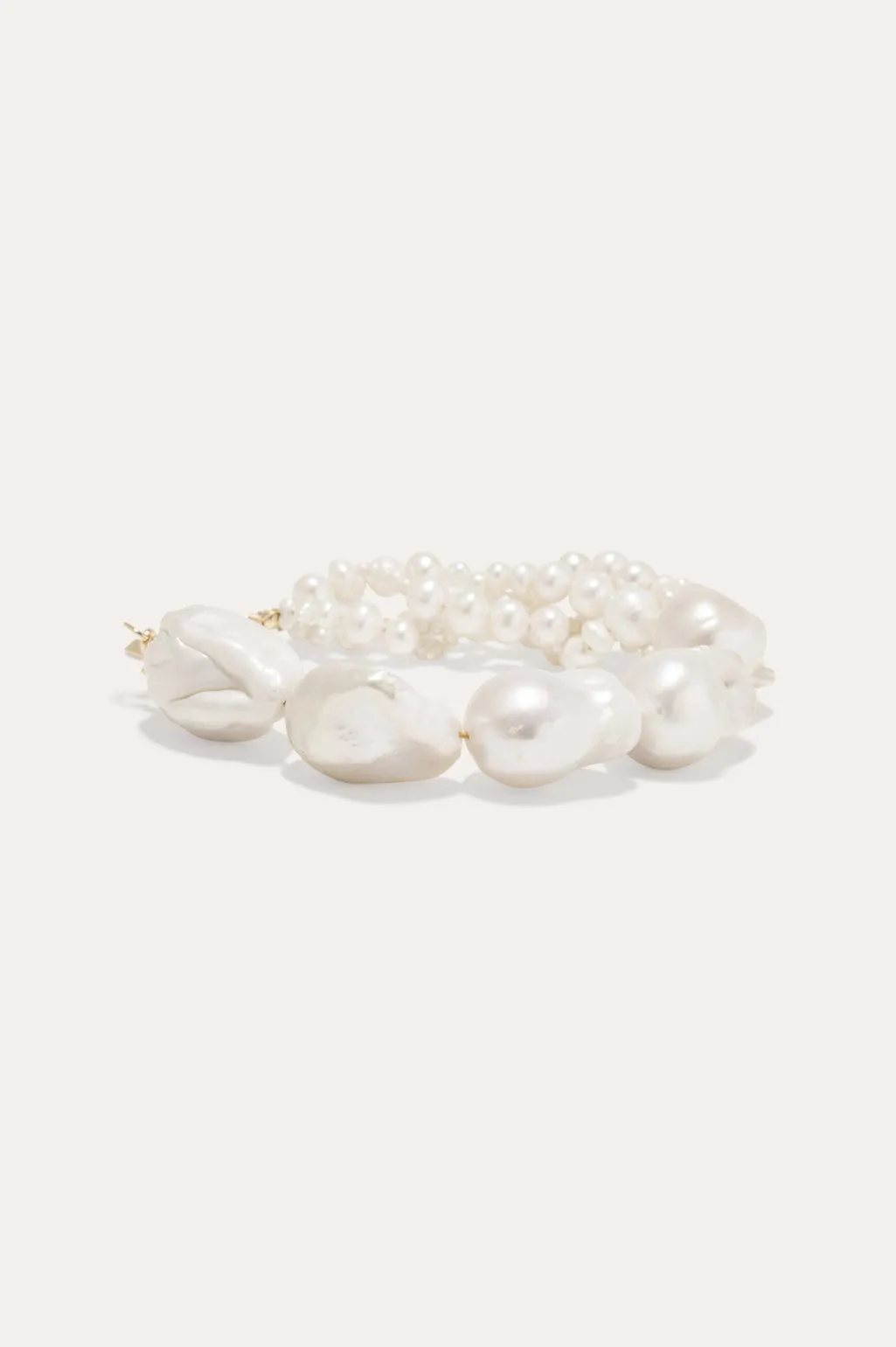 Parade of Possibilities - Pearl and Gold Plated Bracelet