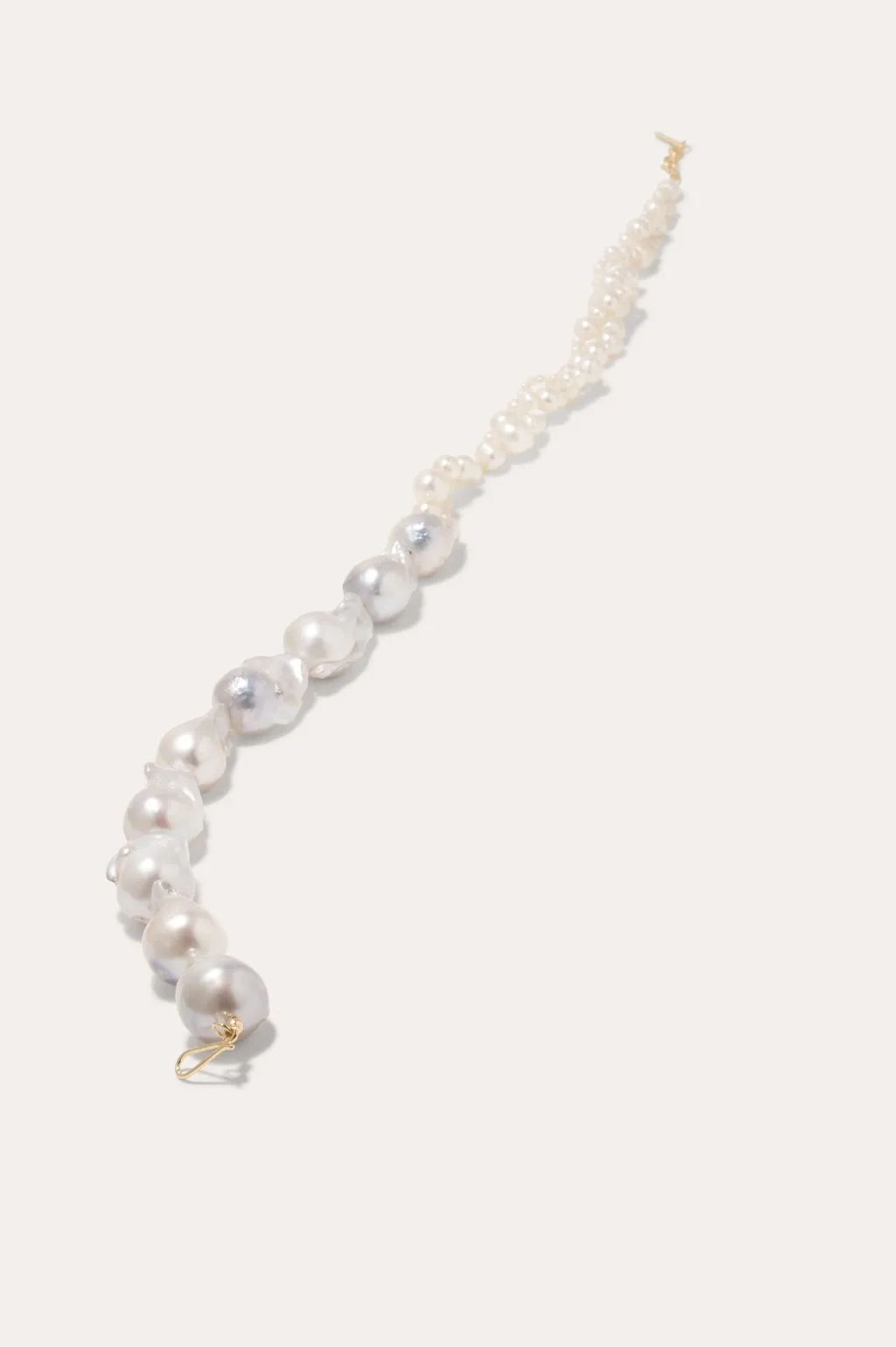 Parade of Possibilities - Pearl and Gold Plated Necklace