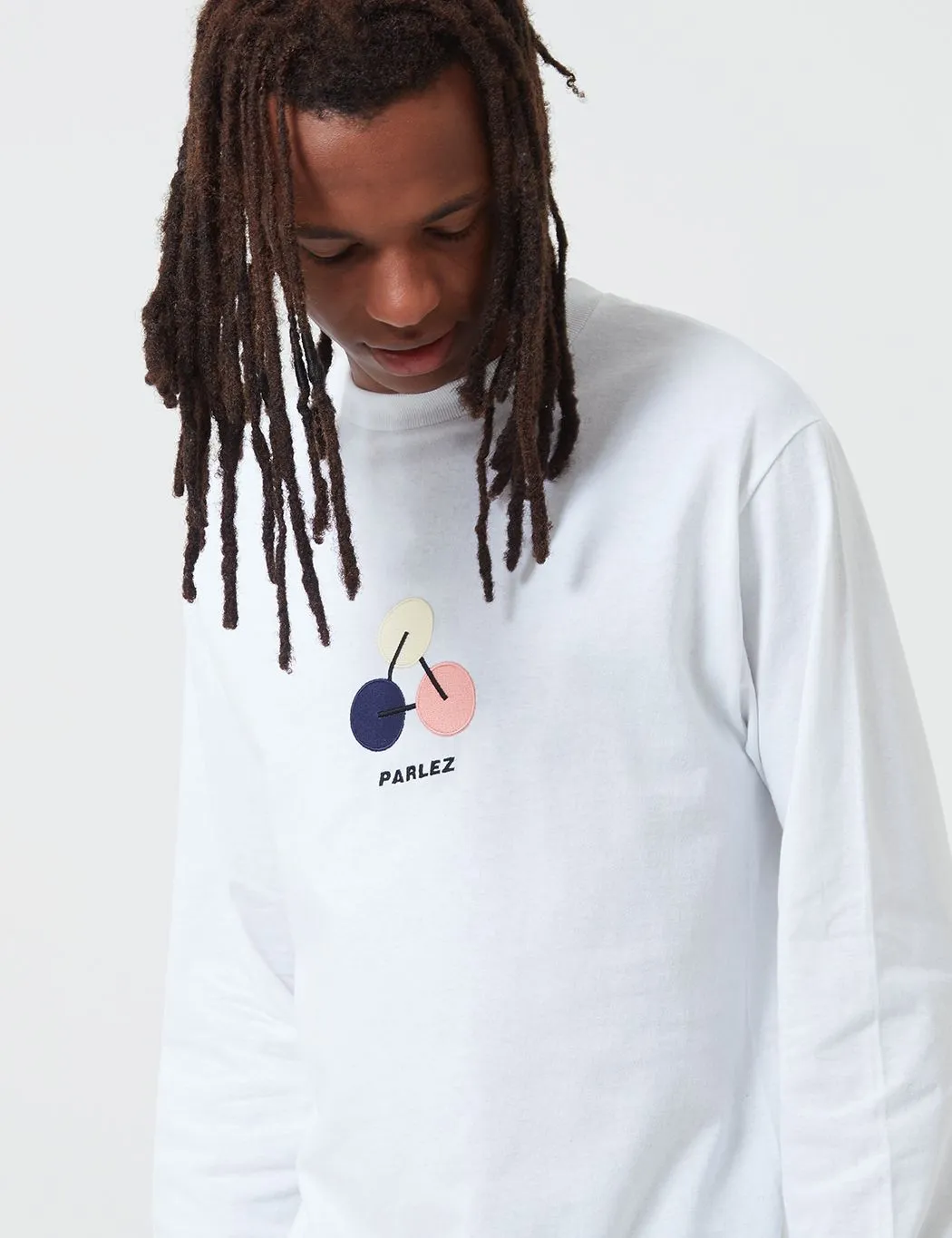 Parlez Ole Long Sleeve T-Shirt - White