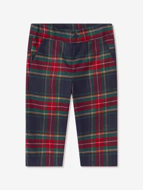 Patachou Baby Boys Tartan Check Trousers