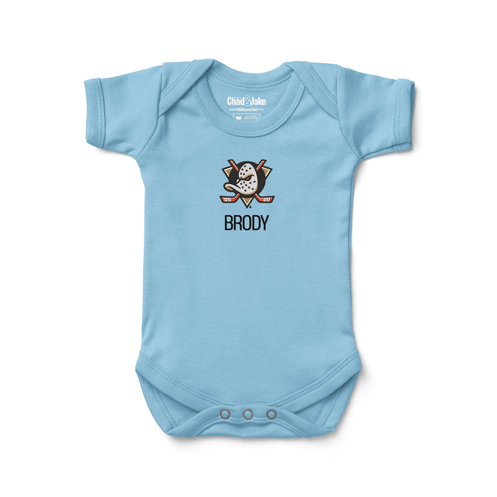 Personalized Anaheim Ducks Bodysuit