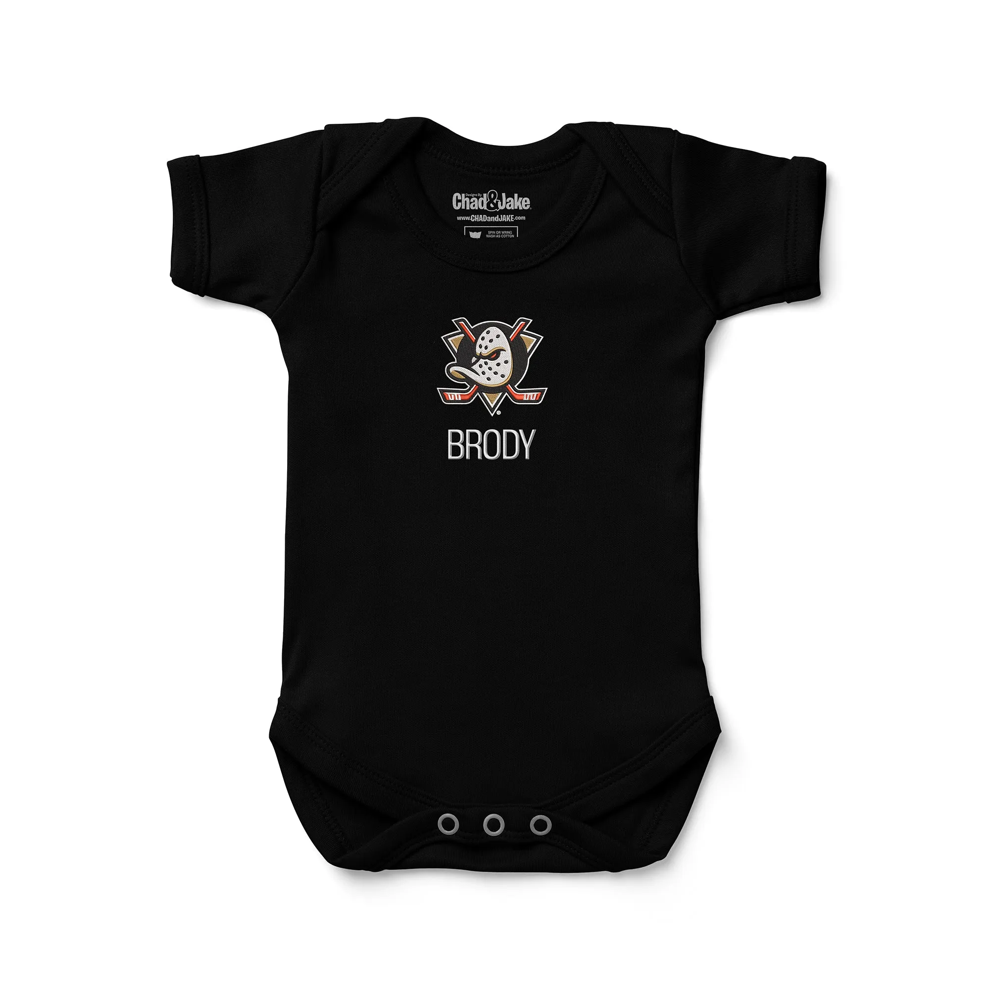 Personalized Anaheim Ducks Bodysuit