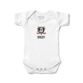 Personalized Anaheim Ducks Bodysuit