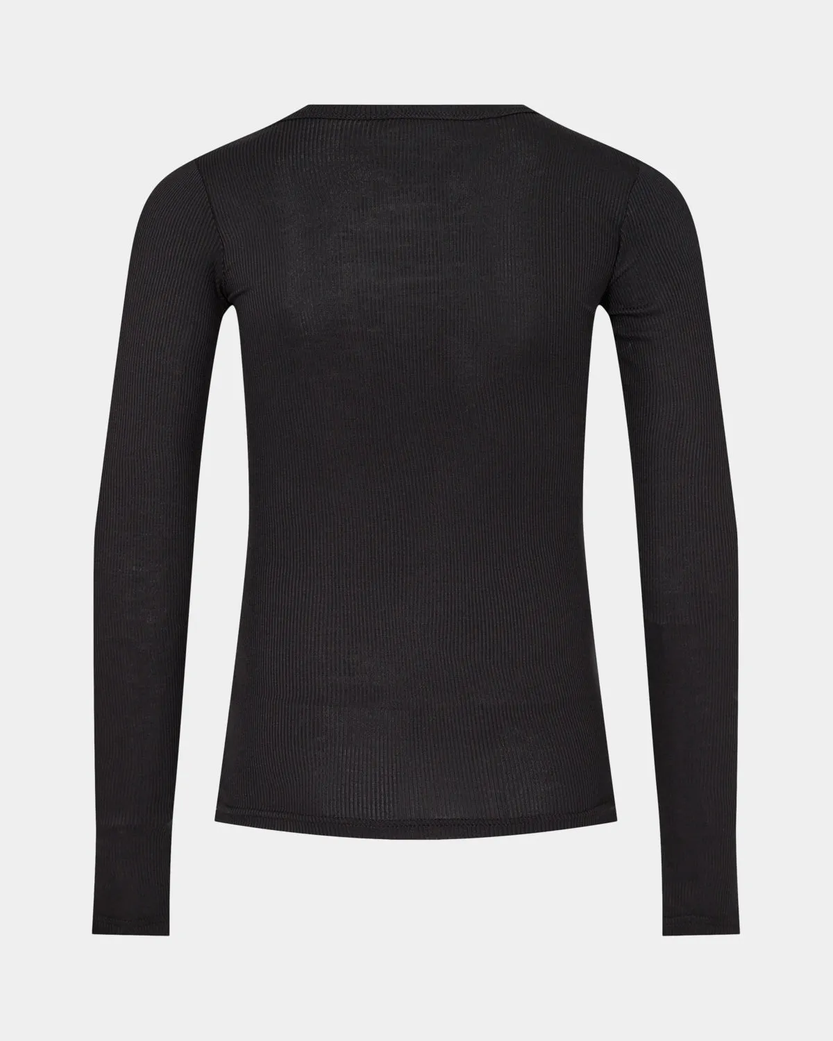 PETRICIASY T-SHIRT LONG SLEEVE - Black