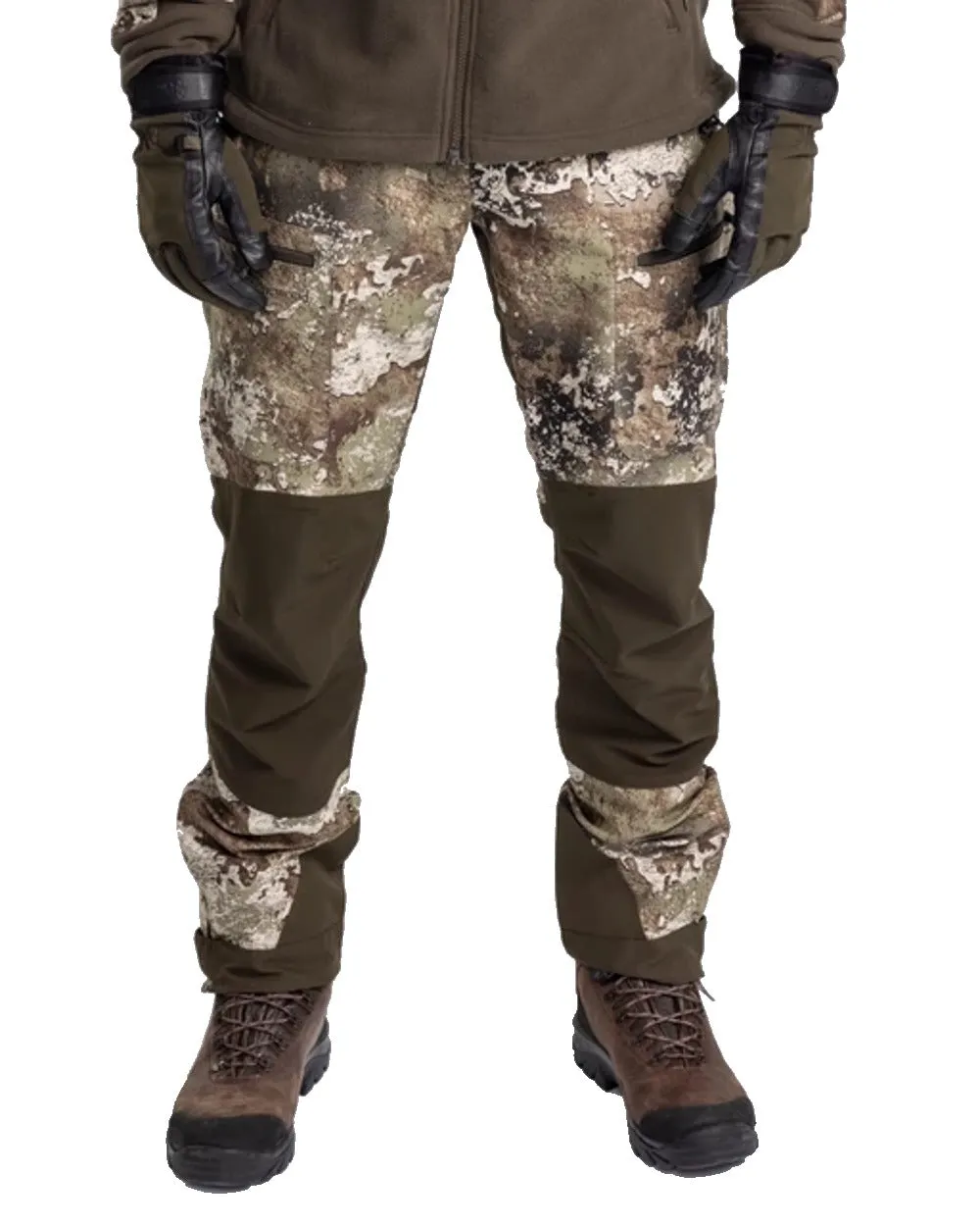 Pinewood Mens Furudal Caribou Hunt Camou Trousers