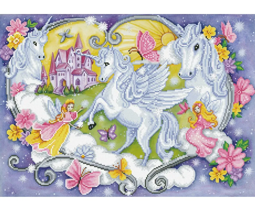 Princess Magic - Diamond Painting Artwork Kit