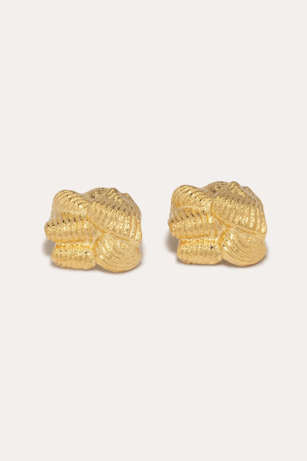 "Notsomuch" Buttercream (Or, The Icing on the Cake) - Gold Plated Earrings