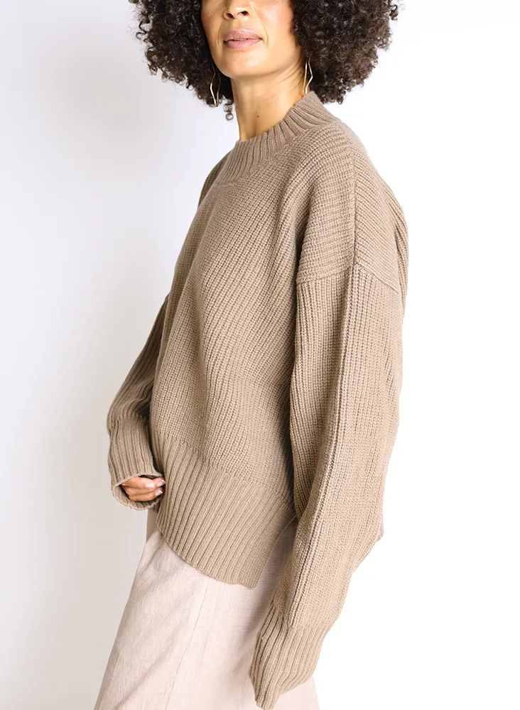 Rebecca Sweater, taupe