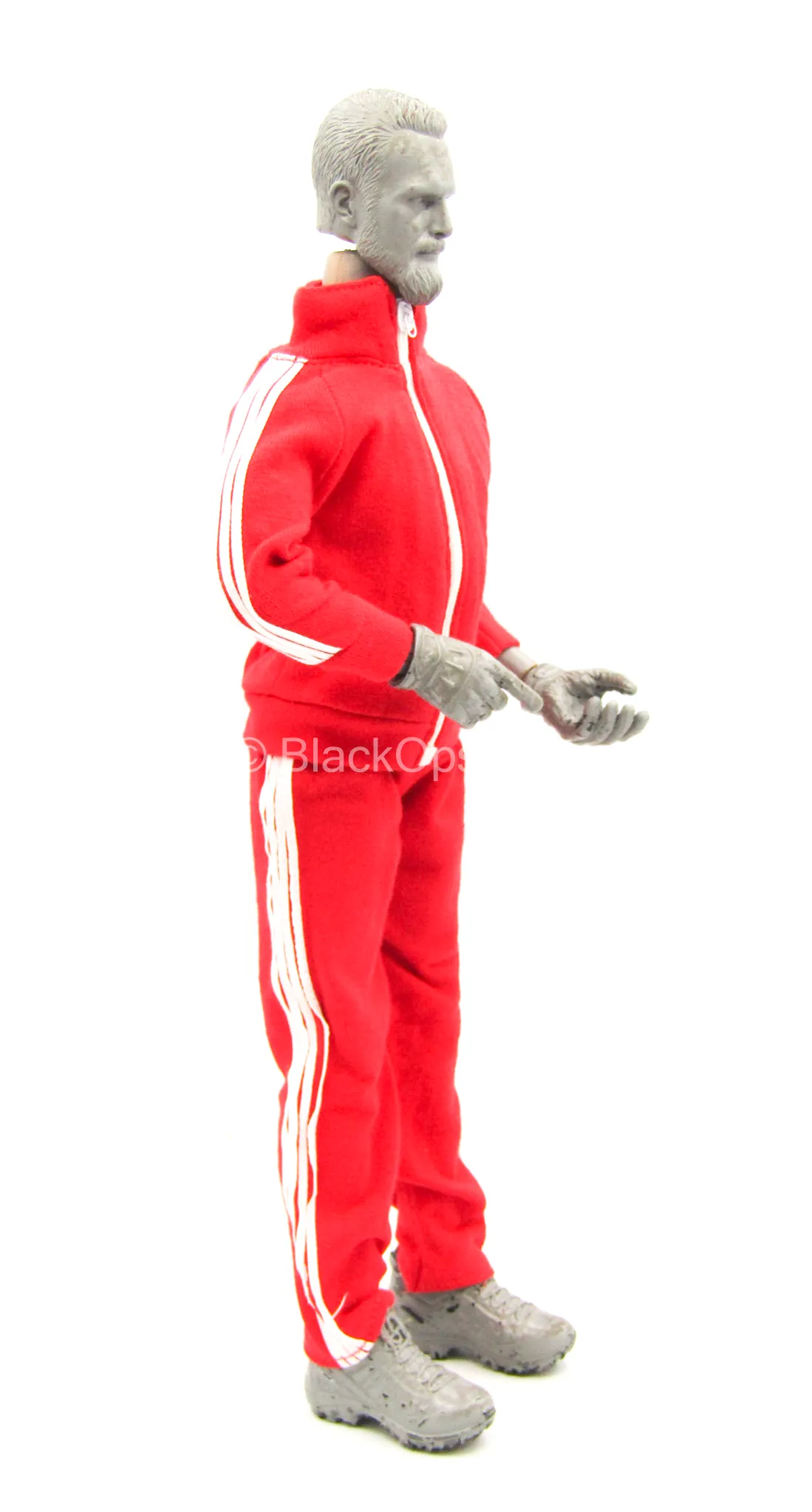 Red & White Track Suit Set