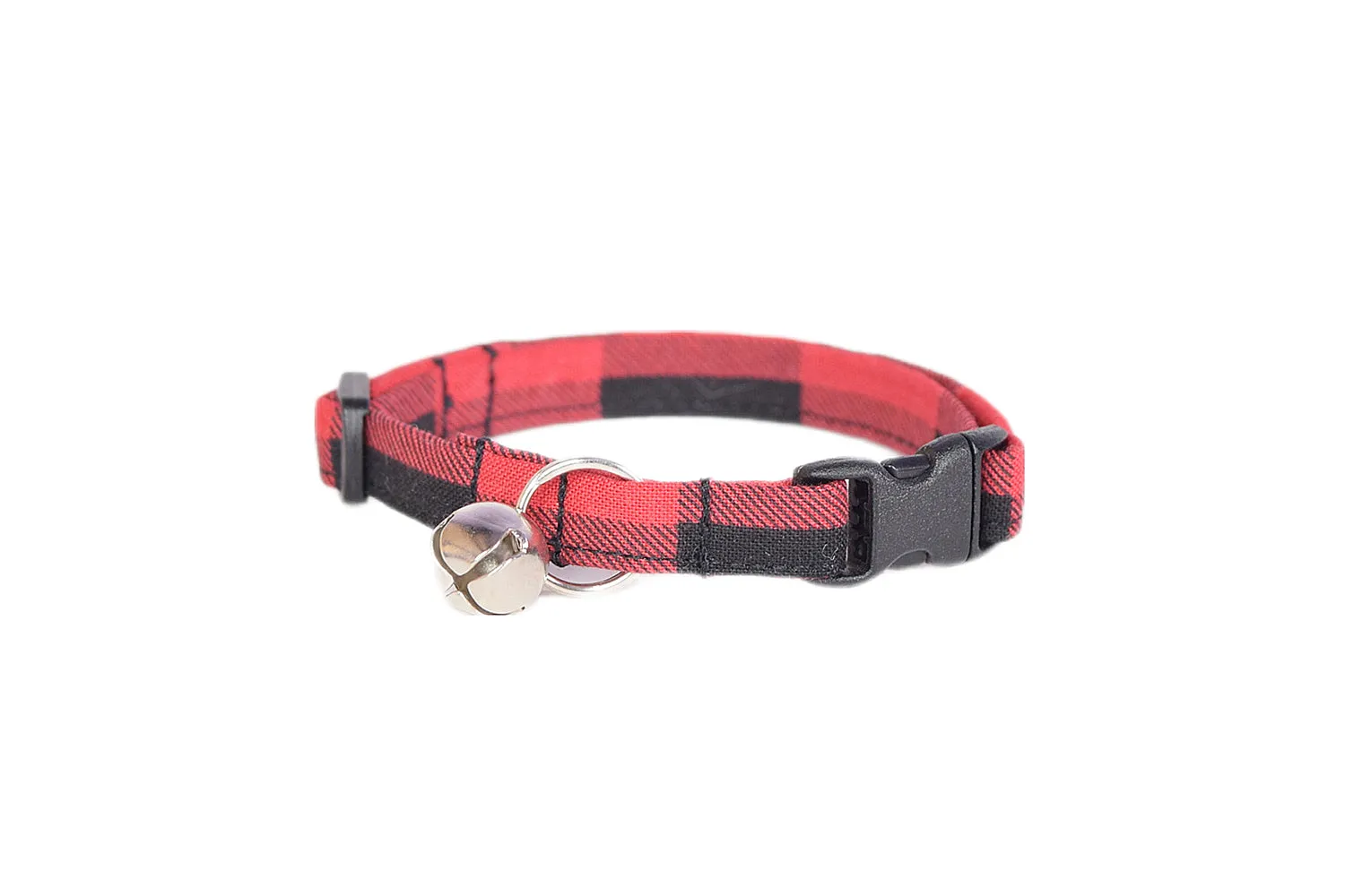 Red Buffalo Plaid Cat Collar