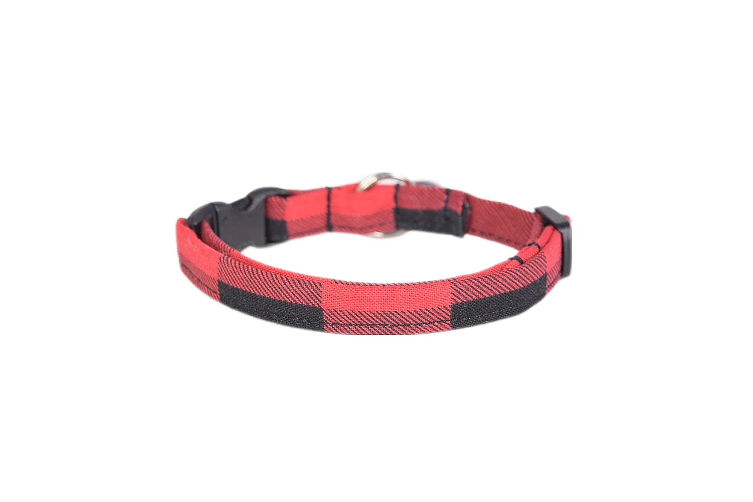 Red Buffalo Plaid Cat Collar