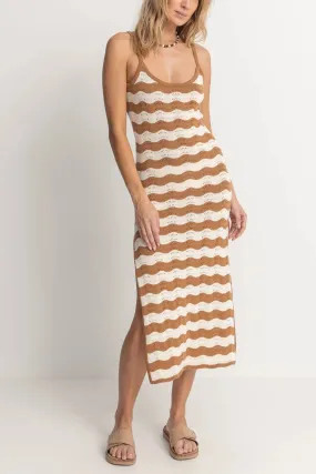 RHYTHM Sunny knit midi dress